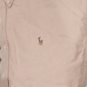 Ralph Lauren Peach Cotton Short Sleeve Shirt Size XXL